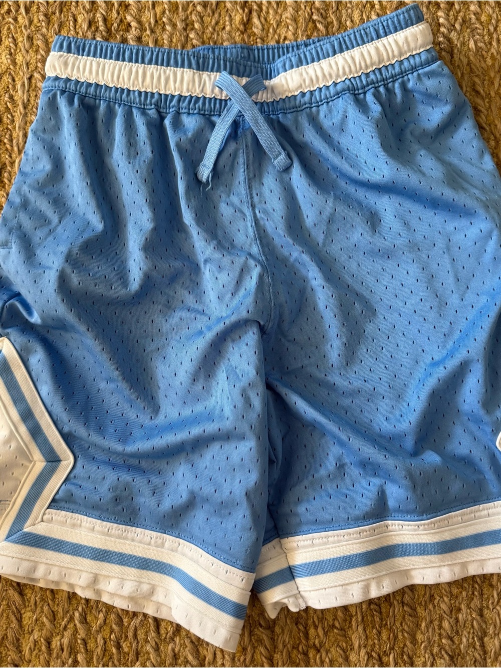 Jordan Dri-Fit Diamond Big Boys Athletic Drawstring Shorts Size Large